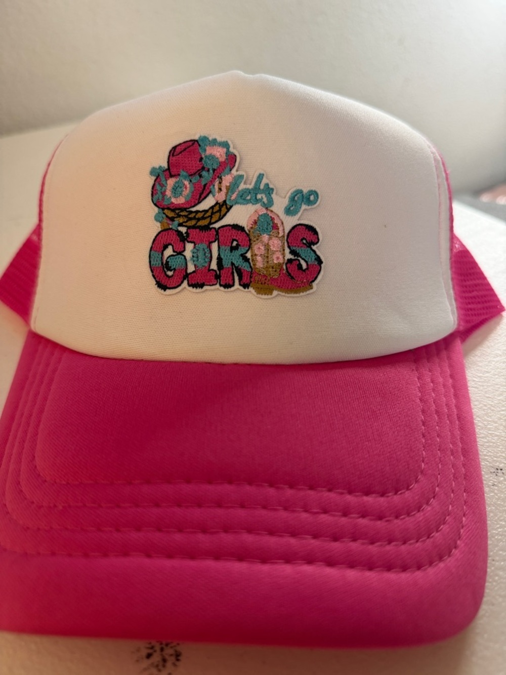 Western boutique trucker hat